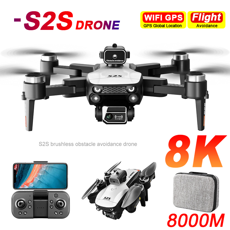 Drone Gimbal Brushless - Neue S2S Drohne 8K Professionelle HD
