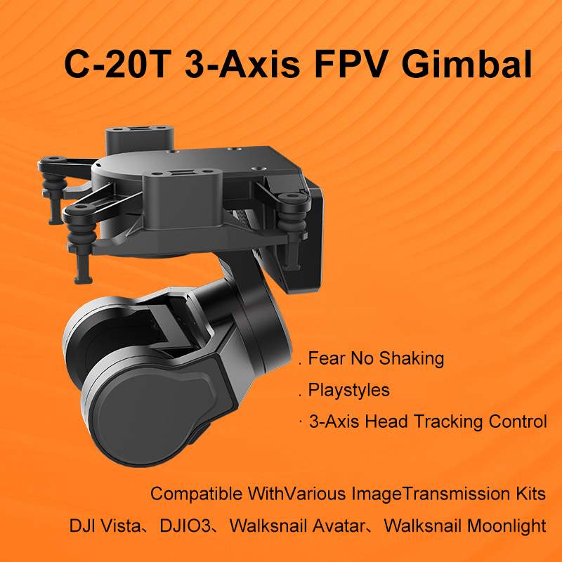 Drone Gimbal 3 Axis - 3-Achsen-Gimbal für FPV-Renndrohnen mit Erhöhter Stabilität
