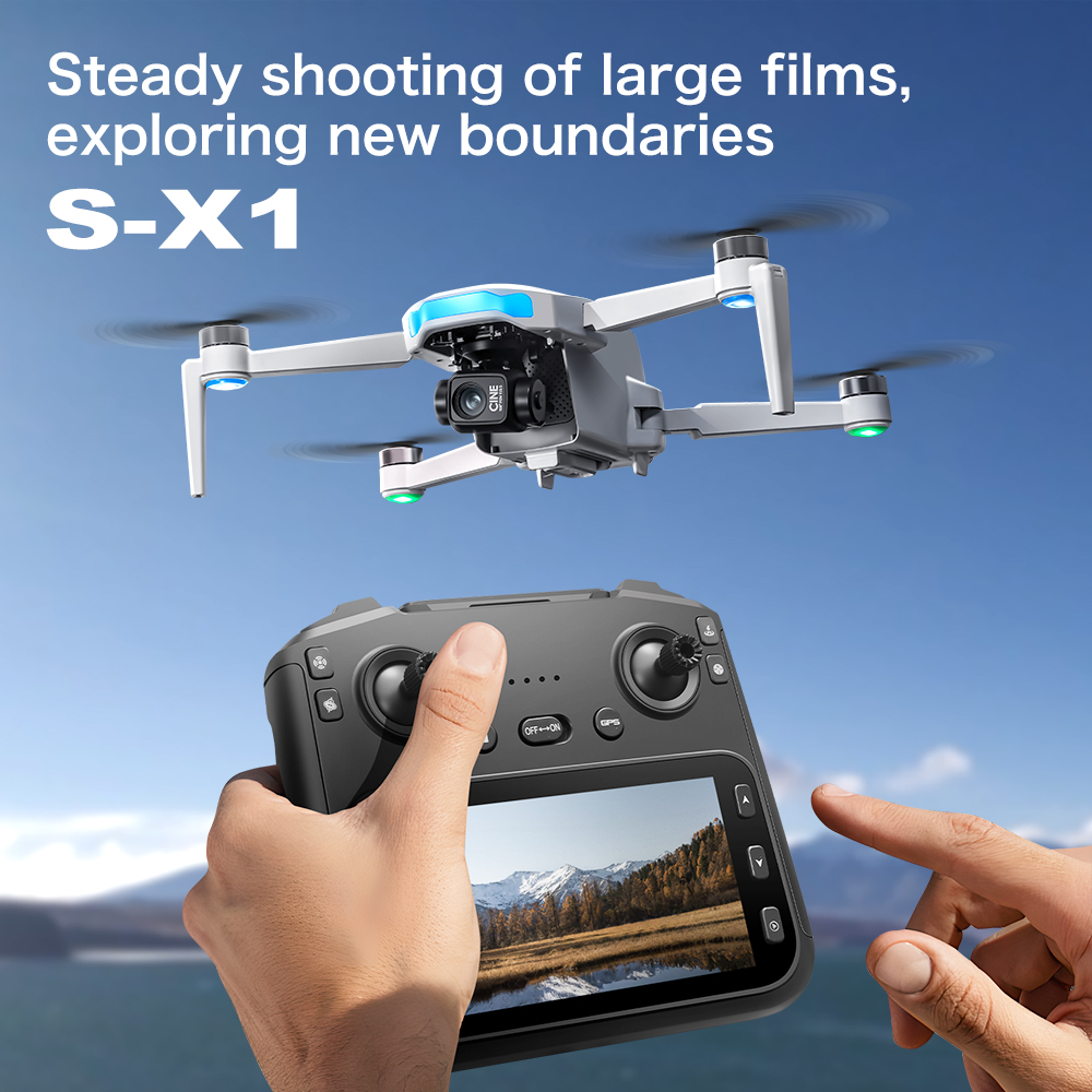 Original S-X1 GPS-Drohne mit 8 – Drone Gimbal 3 Axis Bewertung und Preis